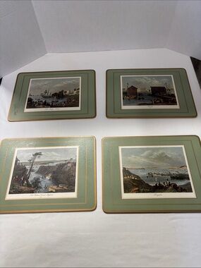 Vintage Pimpernel Cork Backed Placemats